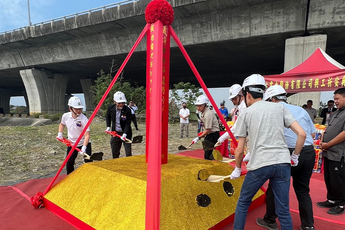 屏東林邊－蓄水池水上型太陽能